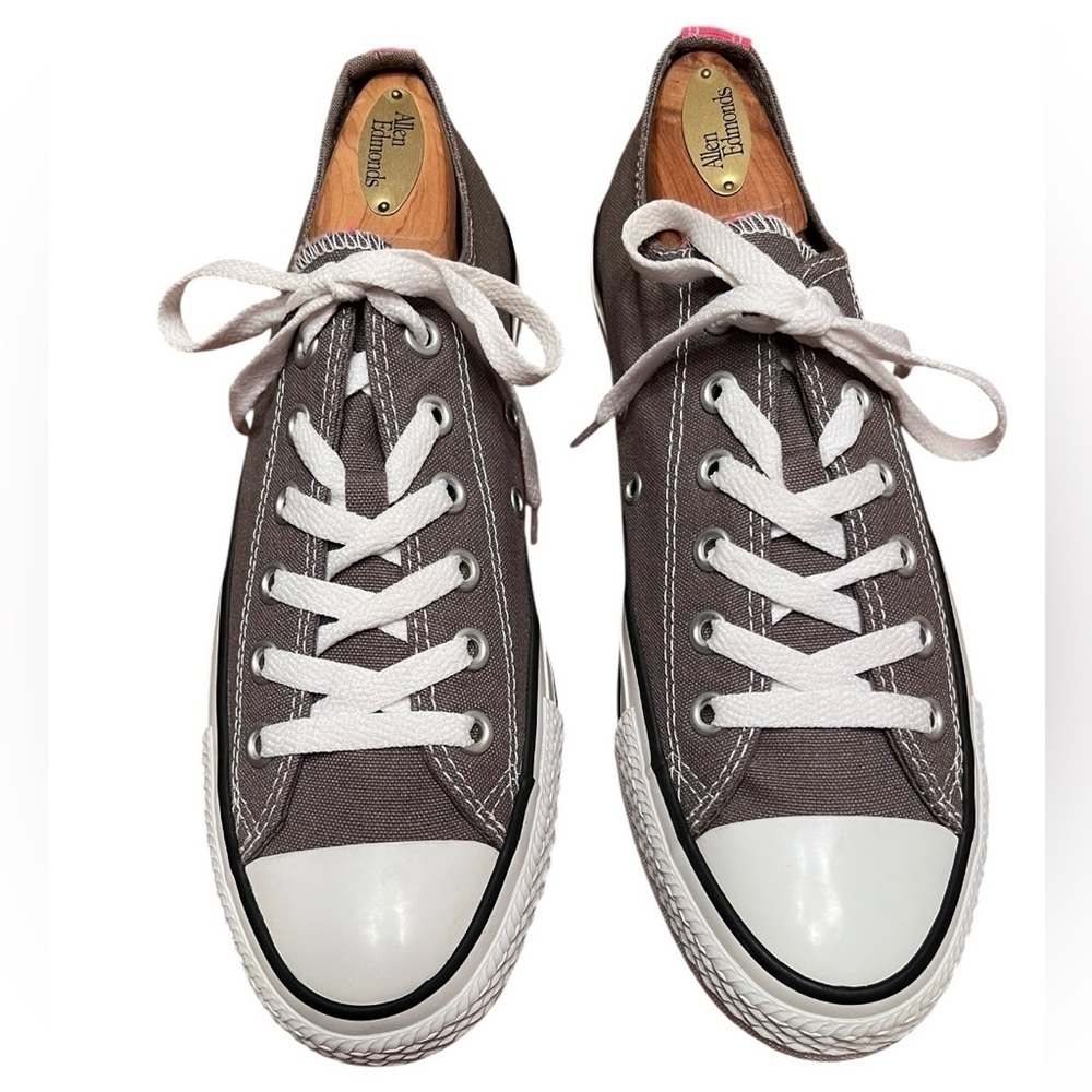 Converse Chuck Taylor Gray/Pink All Star Double Tongue Size 9